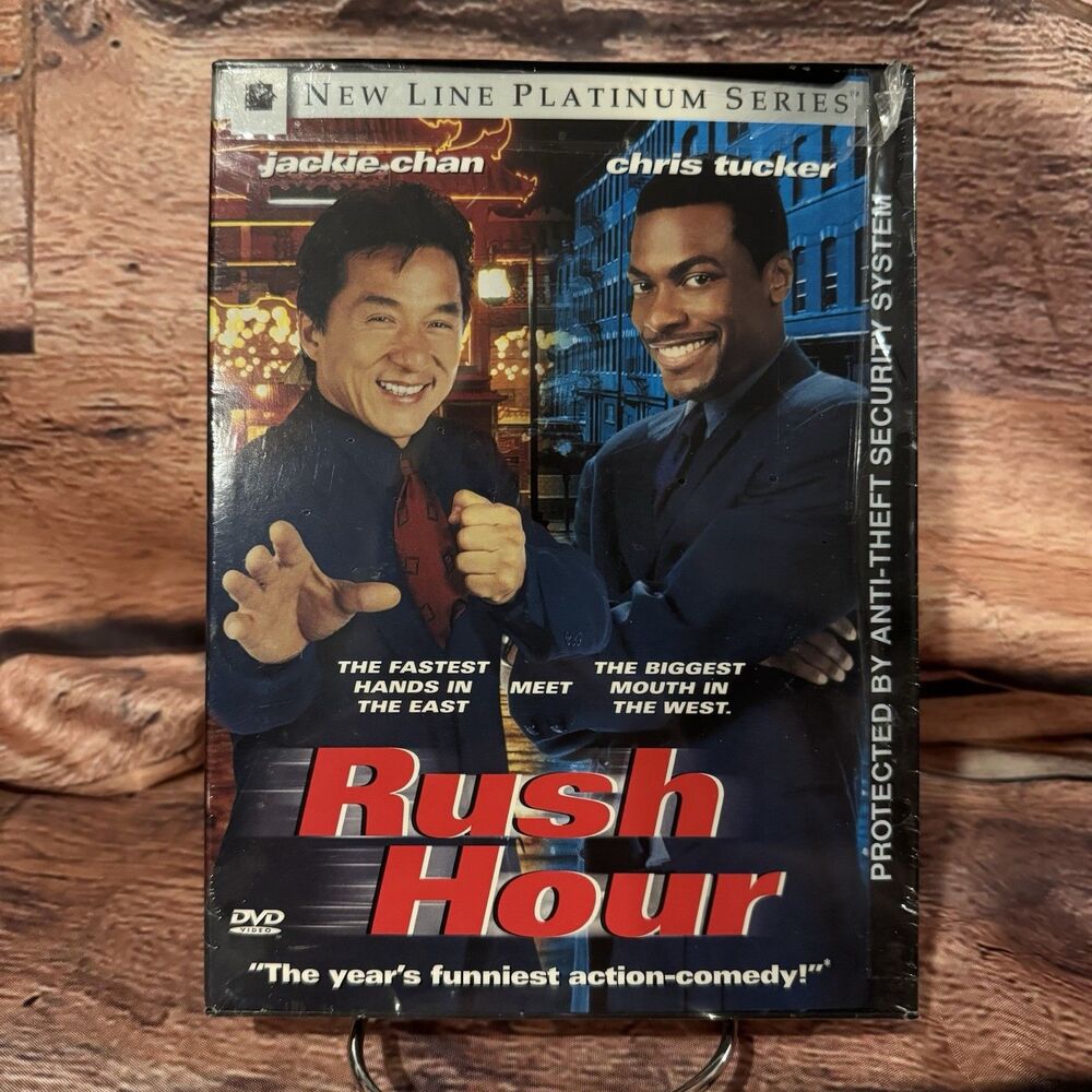 Rush Hour DVD New Line Platinum Series Jackie Chan Chris Tucker 1999 PG-13